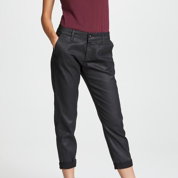 AG Jeans - Leatherette trouser pant - Picture 1 of 10